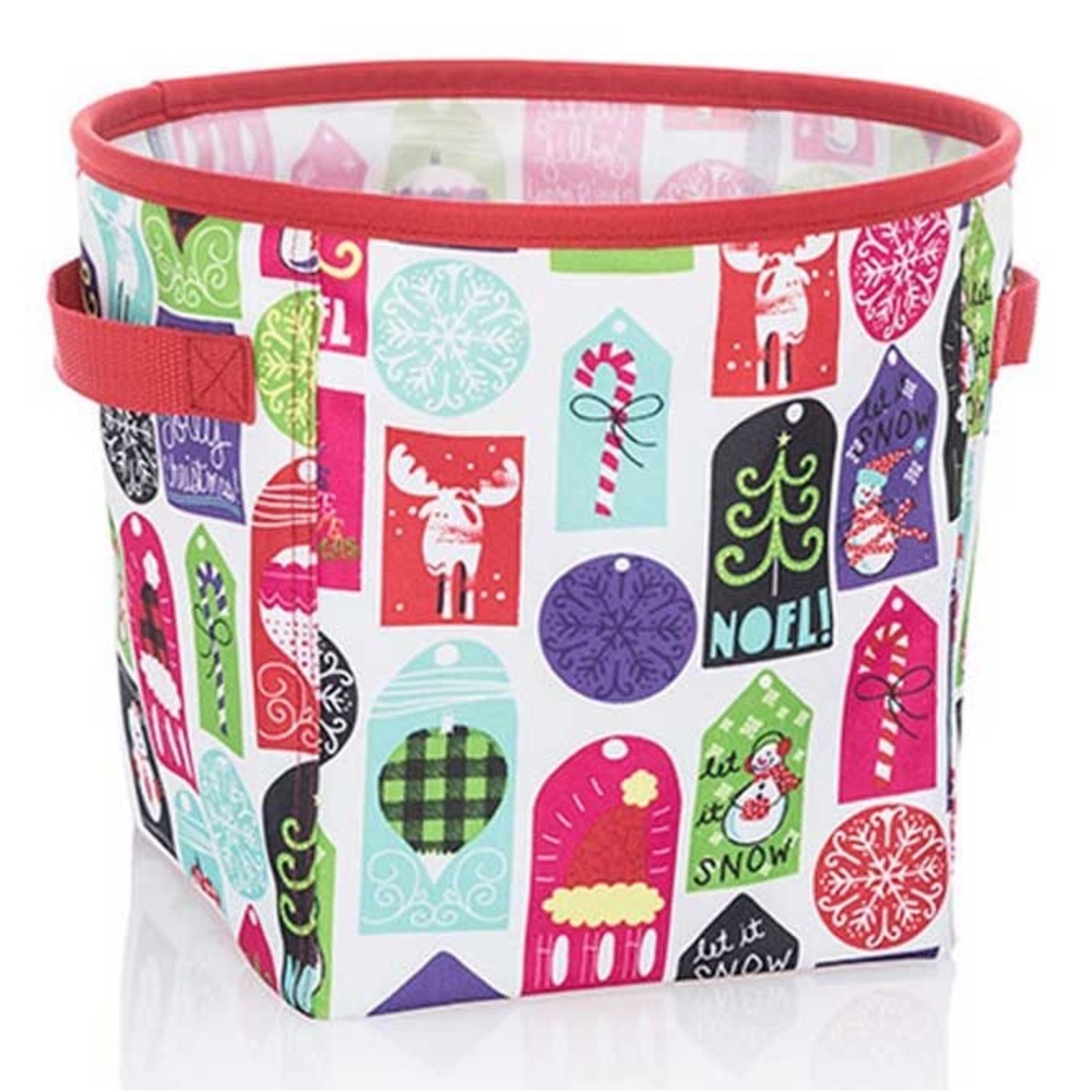 Thirty-One Hello Holiday Mini Storage Bin
